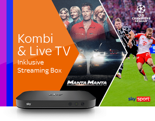 Kombi & Live TV + Streaming Box 