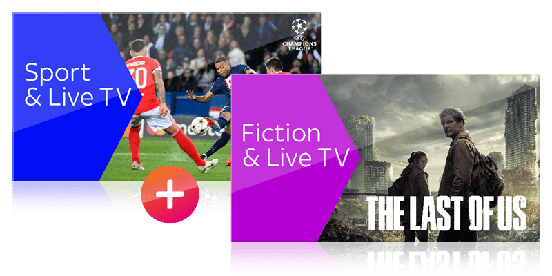 Kombi Ticket Sport, Fiction & Live