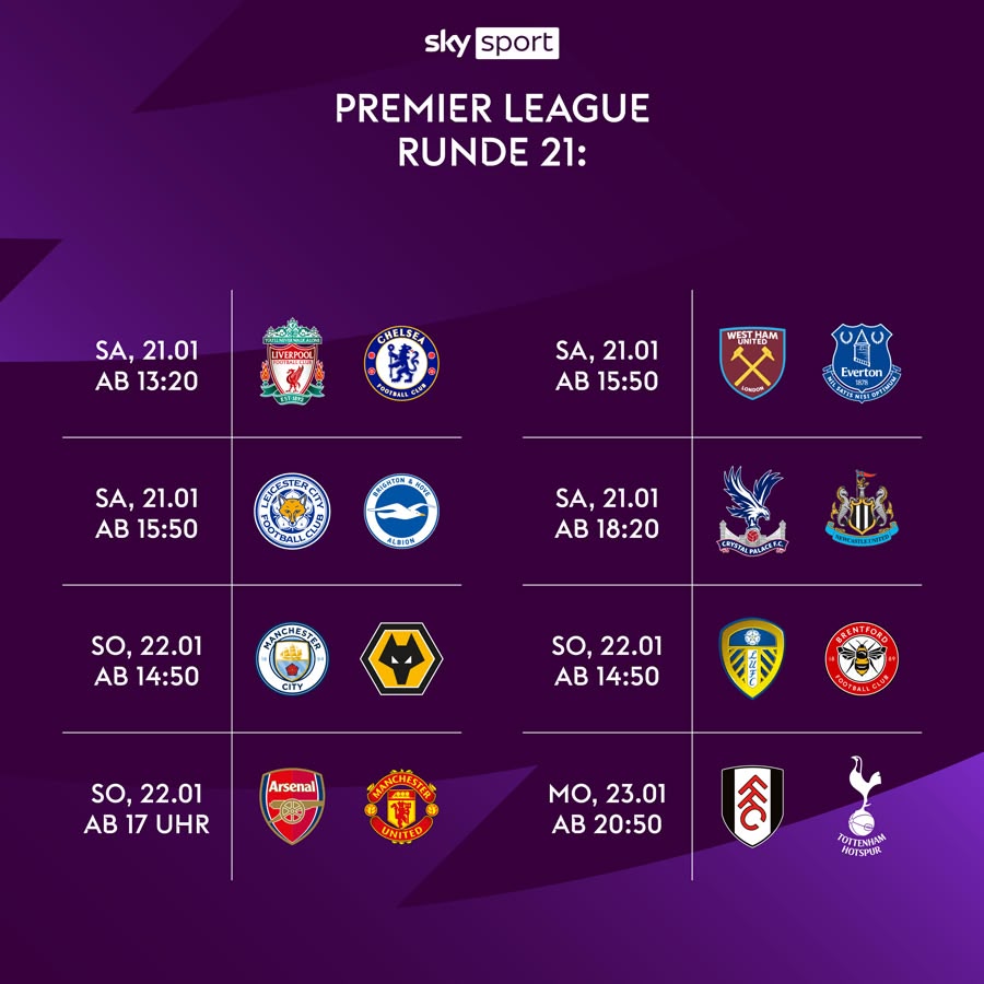 Premier League Stream » 250 Spiele live & exklusiv Sky X