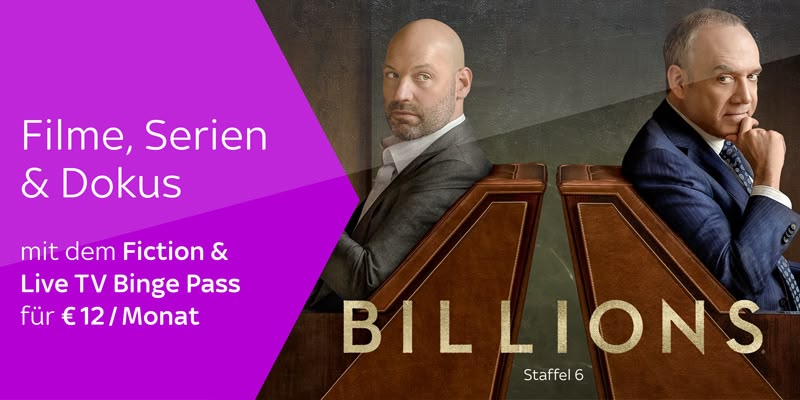 Binge Pass Fiction & Live TV | Sky X