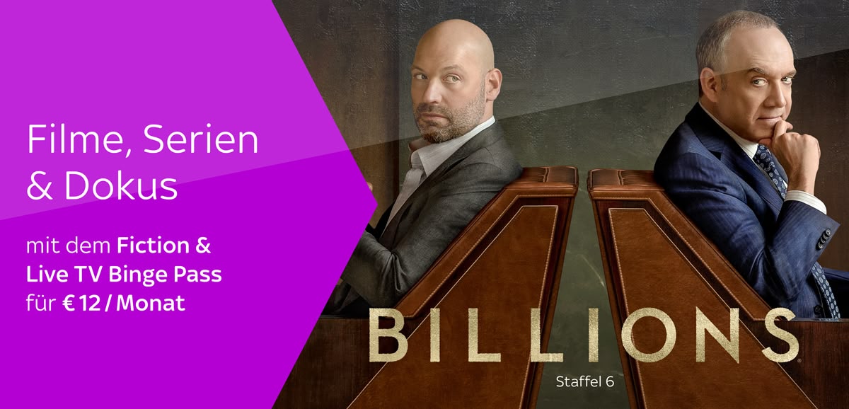 Binge Pass Fiction & Live TV | Sky X