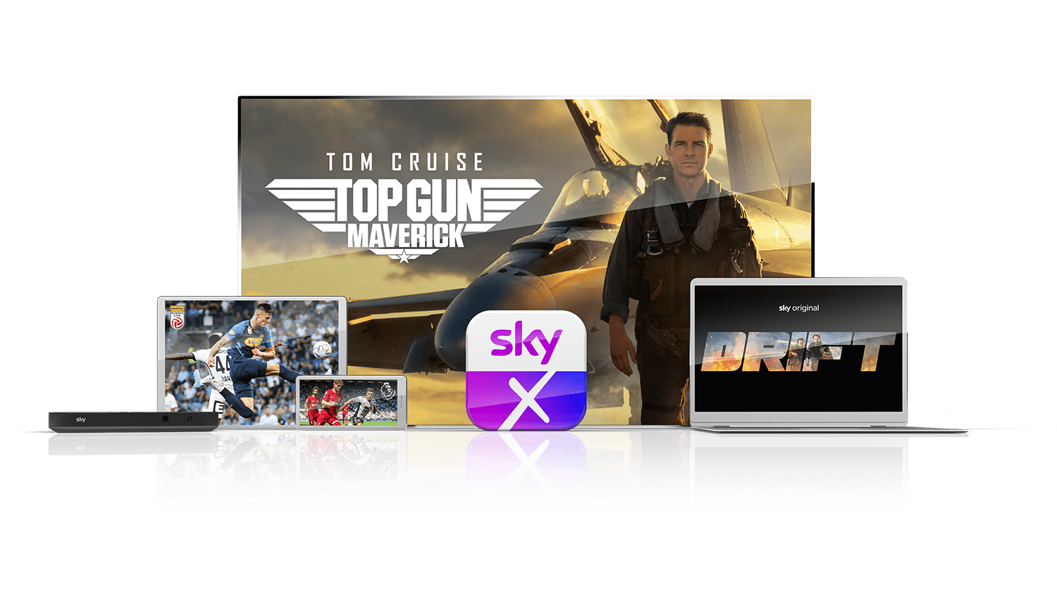 Sky X - bester Streaming Dienst auf allen Geräten