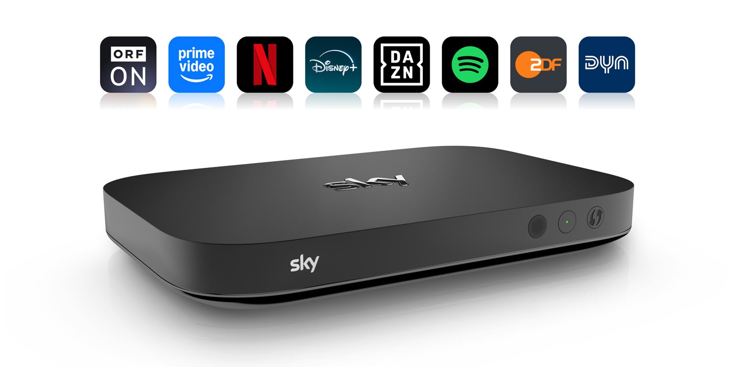 Ohne Smart TV mit Sky X Streaming Box online schauen