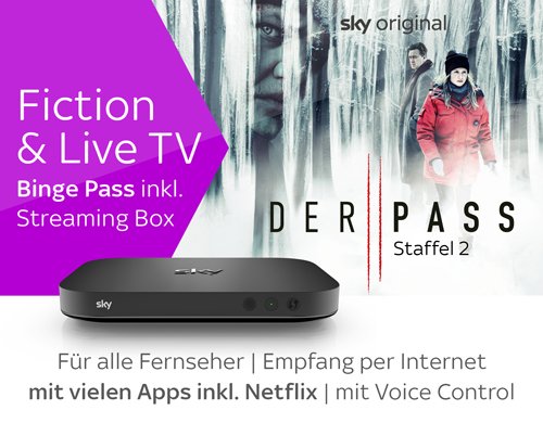 Fiction & Live TV mit Streaming Box