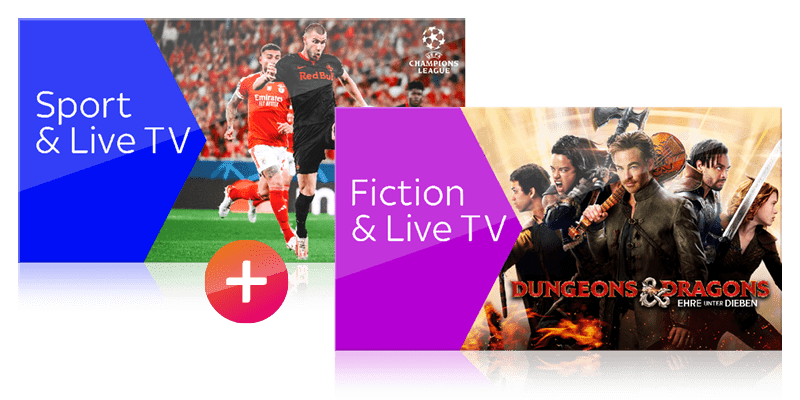 Kombi Ticket Sport, Fiction & Live