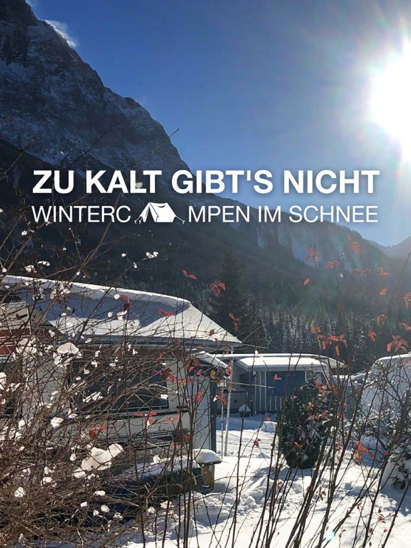 ZDF.reportage: Zu kalt gibt's nicht - Wintercampen im Schnee